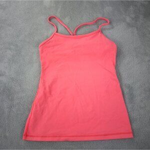 Lululemon Pink Tank Top Activewear Women’s Size 6